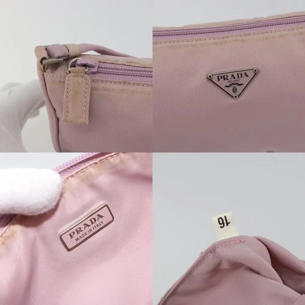 Prada Tessuto Accessory Pouch Pink